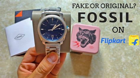 flipkart selling fake fossil watches|fossil watch without battery.